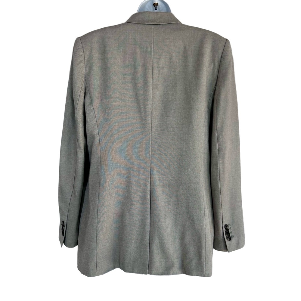 Ann Taylor Light Gray Size 10 Two Button‎ Tailored Blazer - Picture 4 of 10